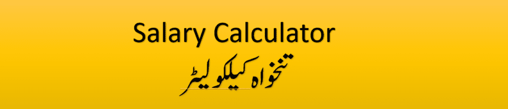 Salary Tax Calculator